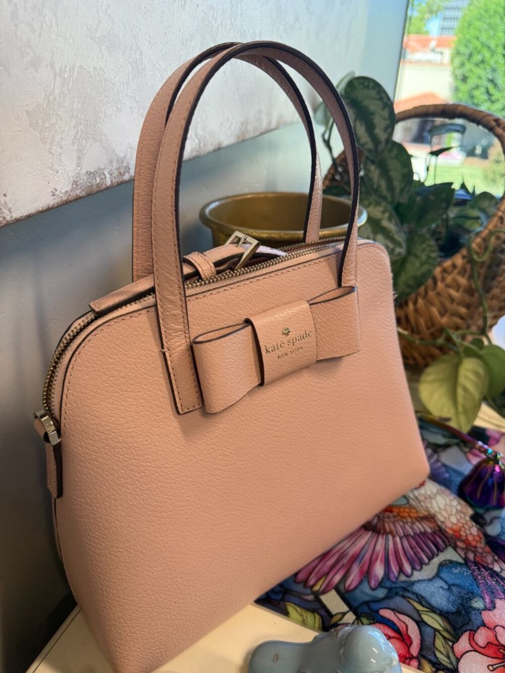 KATE SPADE Matthews Street Maise Satchel "Rosy Cheeks" Pink. - Picture 7 of 10